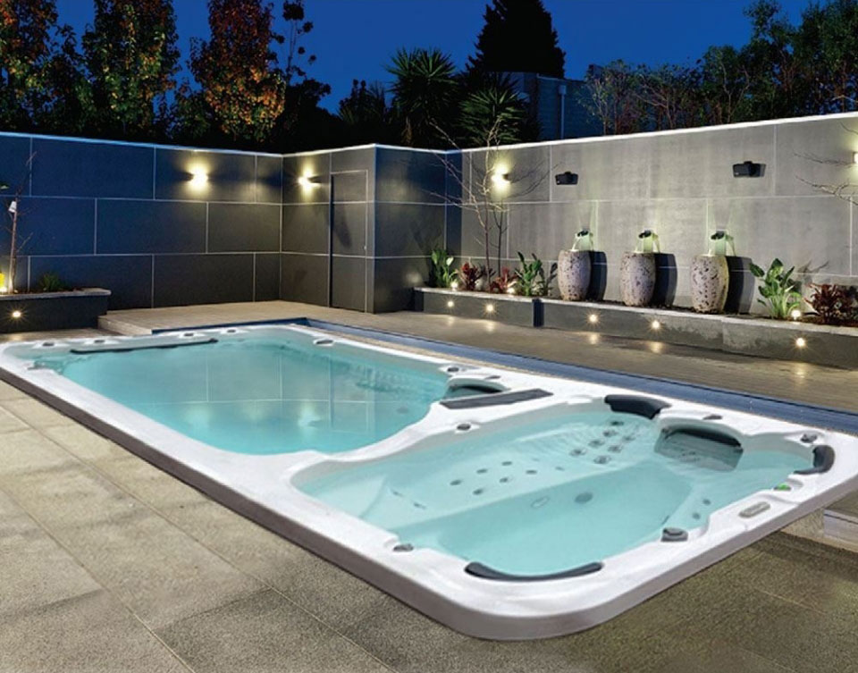 Hydrozone swim spa