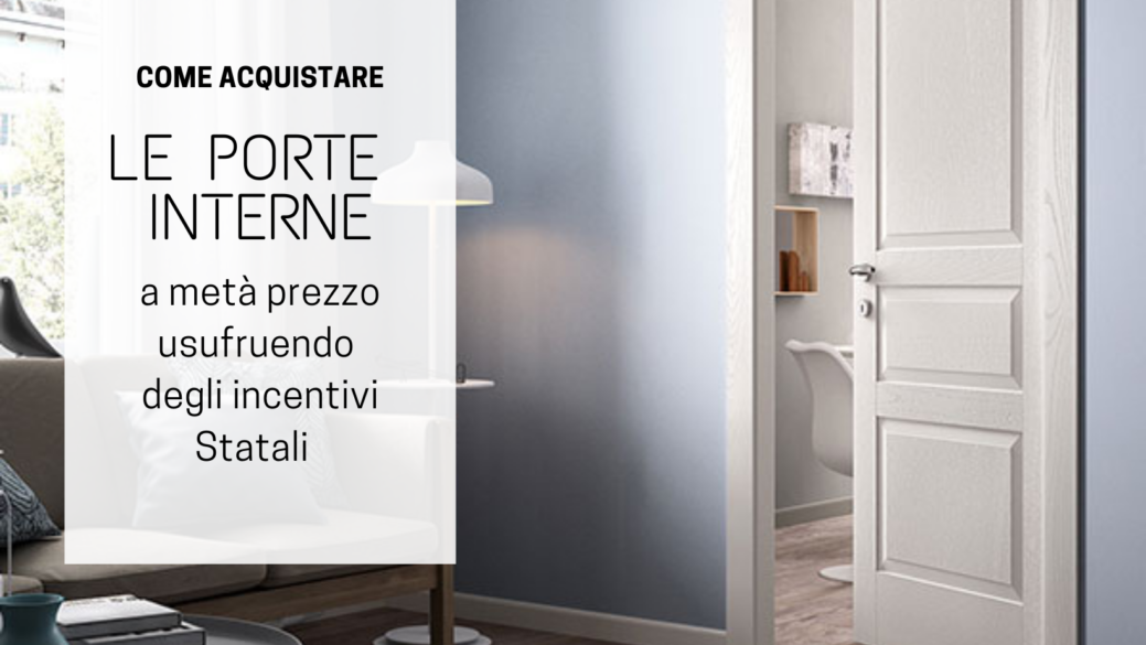 Come acquistare le Porte interne a metà prezzo 